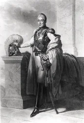 Karolio X (1757-1836) Prancūzijos ir Navaros karaliaus (1824-1830) poli portretas